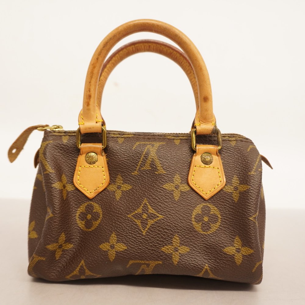 Auth Louis Vuitton Monogram Mini Speedy M41534 Women's Handbag - Picture 9 of 9